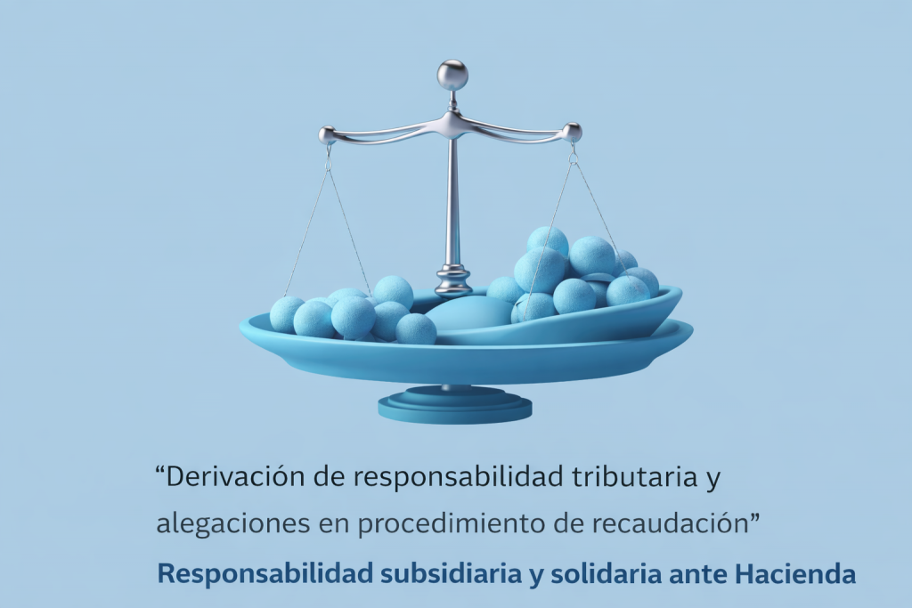 Responsabilidad subsidiaria y solidaria: alegaciones y defensa eficaz