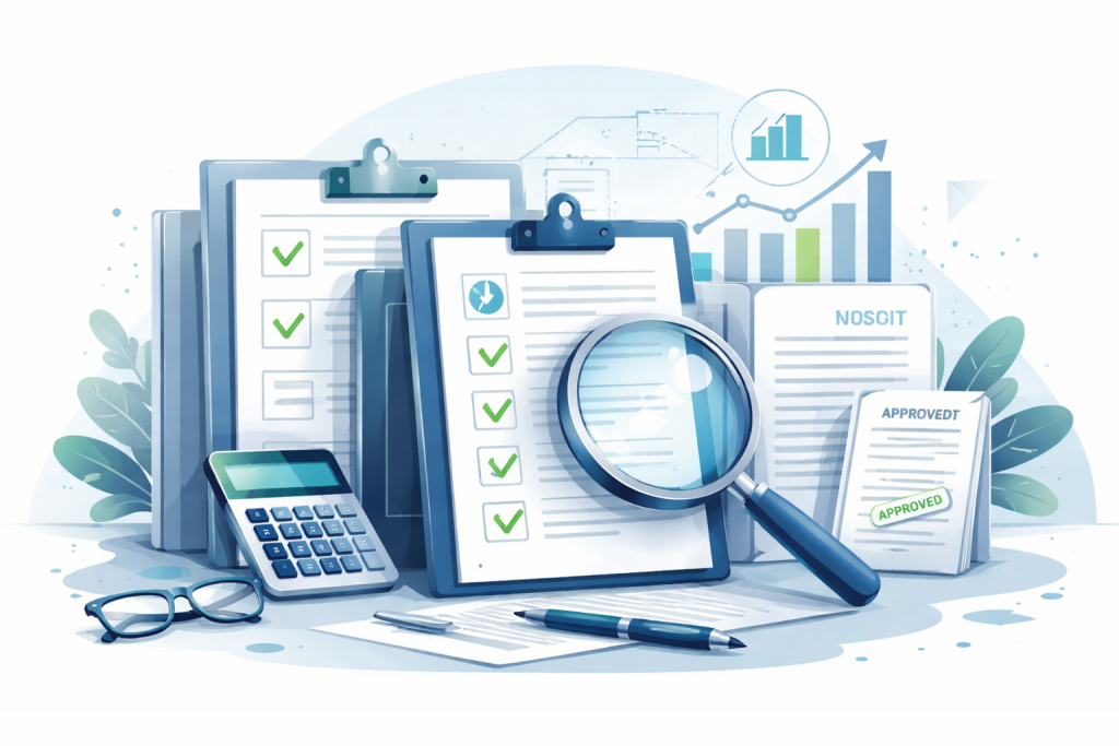 Expediente documental con pruebas y checklists para justificar gastos y operaciones ante una inspección de Hacienda