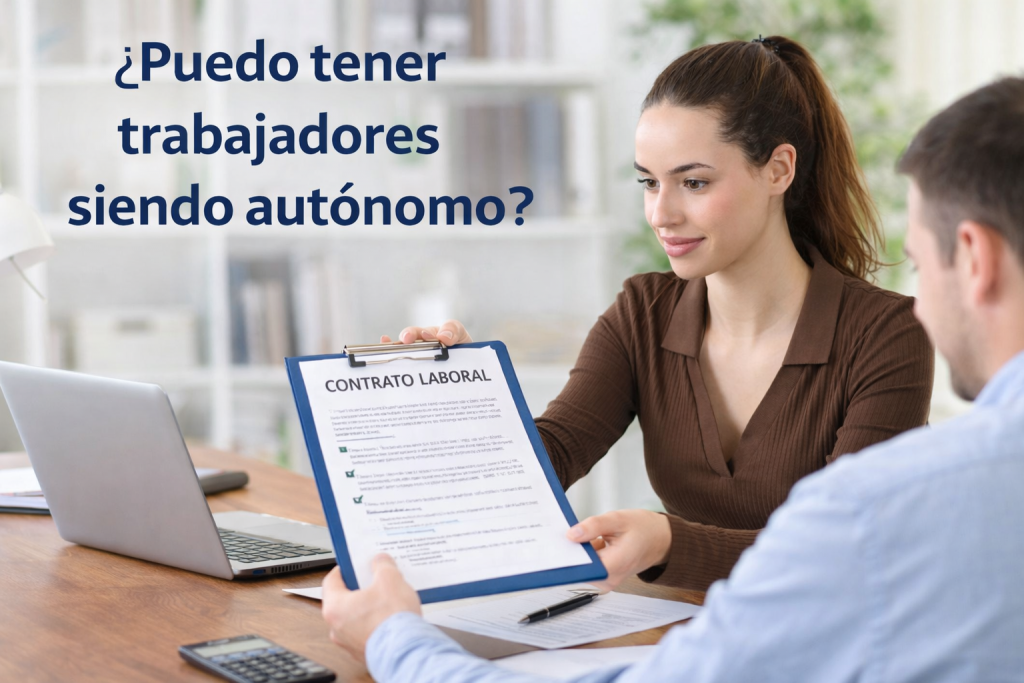 puedo tener trabajadores siendo autónomo