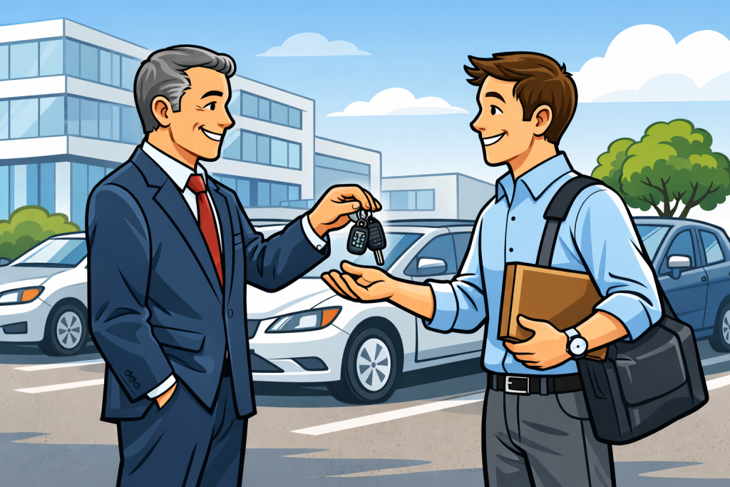 coche de empresa IRPF