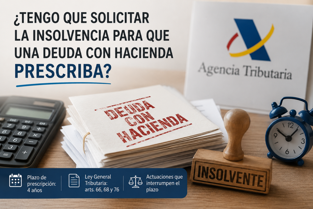 Debo solicitar la insolvencia