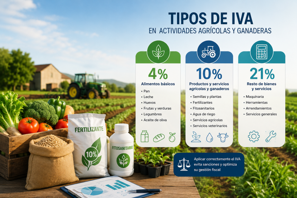 tipo de iva en agricultura